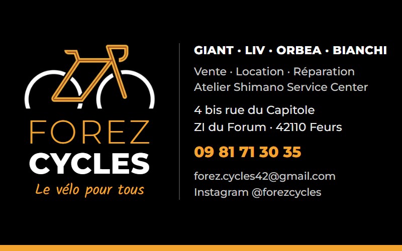 Carte de visite Forez Cycles