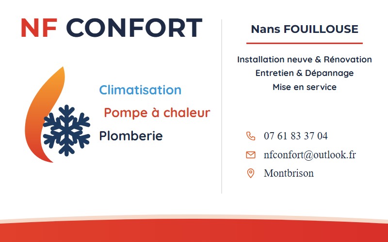Carte de visite NF Confort